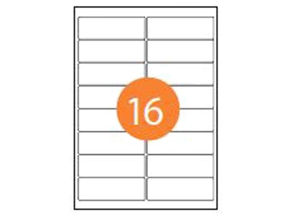 Word Label Template 16 Per Sheet A4